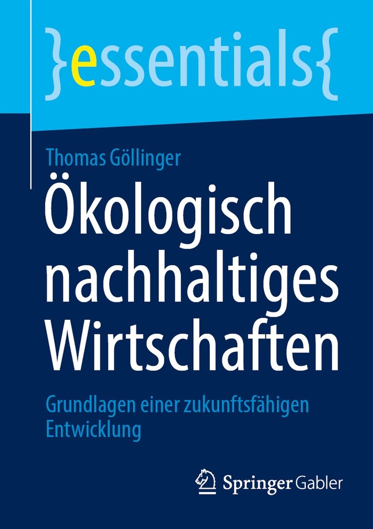 Thomas Göllinger, Thomas Gollinger - Ökologisch nachhaltiges Wirtschaften, Häftad