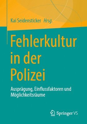 bokomslag Fehlerkultur in der Polizei