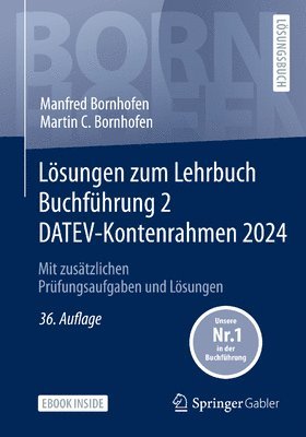 bokomslag Lösungen Zum Lehrbuch Buchführung 2 Datev-Kontenrahmen 2024: Mit Zusätzlichen Prüfungsaufgaben Und Lösungen