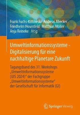 bokomslag Umweltinformationssysteme - Digitalisierung fr eine nachhaltige Planetare Zukunft