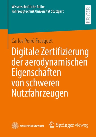 bokomslag Digitale Zertifizierung der aerodynamischen Eigenschaften von schweren Nutzfahrzeugen