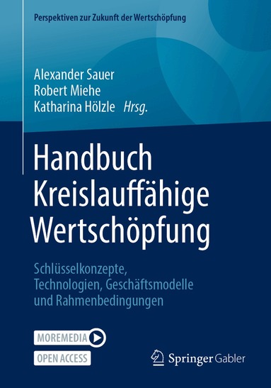 Alexander Sauer, Robert Miehe, Katharina Hölzle - Handbuch Kreislauffähige Wertschöpfung, Häftad