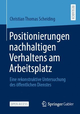 bokomslag Positionierungen nachhaltigen Verhaltens am Arbeitsplatz