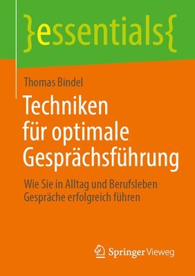 bokomslag Techniken fr optimale Gesprchsfhrung