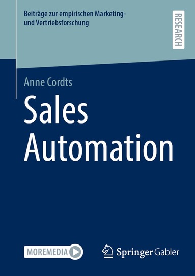 Anne Cordts - Sales Automation, Häftad
