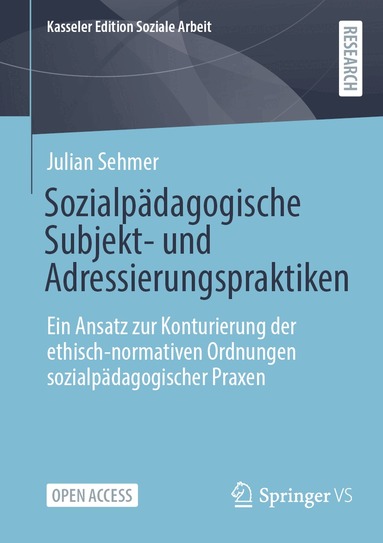Julian Sehmer - Sozialpädagogische Subjekt- und Adressierungspraktiken, Häftad