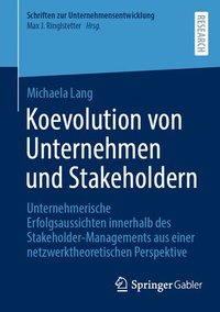 bokomslag Koevolution von Unternehmen und Stakeholdern