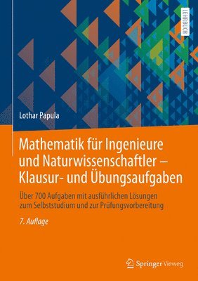 bokomslag Mathematik fr Ingenieure und Naturwissenschaftler - Klausur- und bungsaufgaben