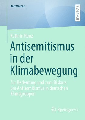 Kathrin Renz - Antisemitismus in der Klimabewegung, Häftad
