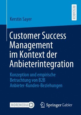 bokomslag Customer Success Management im Kontext der Anbieterintegration