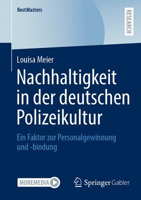 bokomslag Nachhaltigkeit in der deutschen Polizeikultur