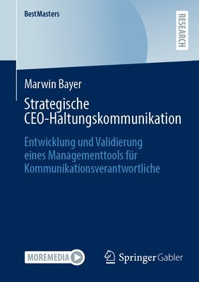 bokomslag Strategische CEO-Haltungskommunikation