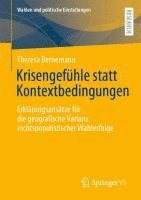 bokomslag Krisengefhle statt Kontextbedingungen