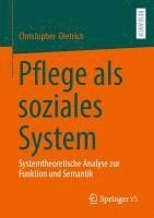 bokomslag Pflege als soziales System