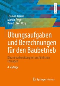 bokomslag bungsaufgaben und Berechnungen fr den Baubetrieb