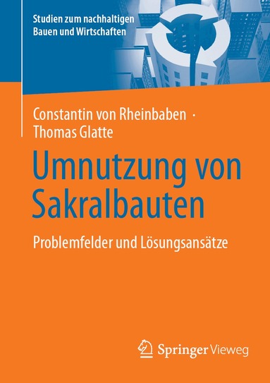 Constantin von Rheinbaben, Thomas Glatte - Umnutzung von Sakralbauten, Häftad