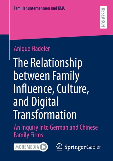 Anique Hadeler - Relationship between Family Influence, Culture, and Digital Transformation, Häftad