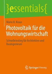 bokomslag Photovoltaik fr die Wohnungswirtschaft