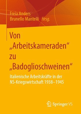 bokomslag Von 'Arbeitskameraden' Zu 'Badoglioschweinen': Italienische Arbeitskräfte in Der Ns-Kriegswirtschaft 1938-1945