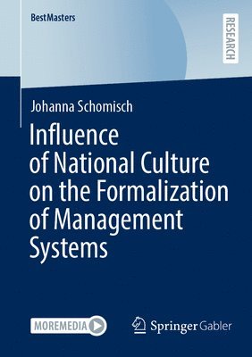 bokomslag Influence of National Culture on the Formalization of Management Systems