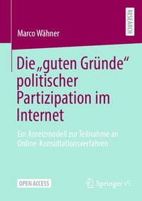 bokomslag Die guten Grnde politischer Partizipation im Internet