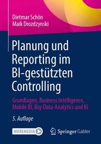 bokomslag Planung Und Reporting Im Bi-Gestützten Controlling: Grundlagen, Business Intelligence, Mobile Bi, Big-Data-Analytics Und KI