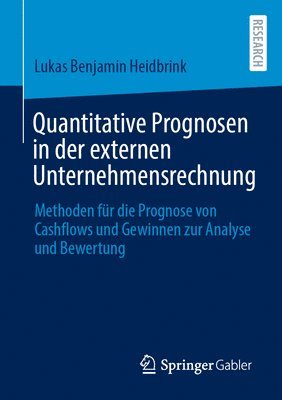 bokomslag Quantitative Prognosen in der externen Unternehmensrechnung