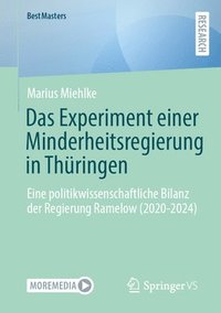 bokomslag Das Experiment einer Minderheitsregierung in Thringen