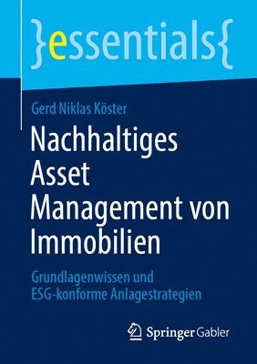 bokomslag Nachhaltiges Asset Management von Immobilien