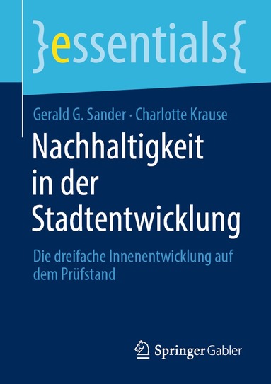 Gerald G. Sander, Charlotte Krause - Nachhaltigkeit in der Stadtentwicklung, Häftad