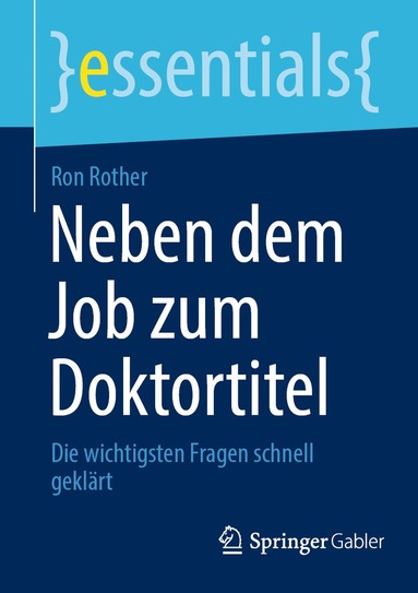 bokomslag Neben dem Job zum Doktortitel