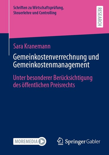 Sara Kranemann - Gemeinkostenverrechnung und Gemeinkostenmanagement, Häftad