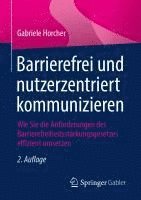 bokomslag Barrierefrei und nutzerzentriert kommunizieren