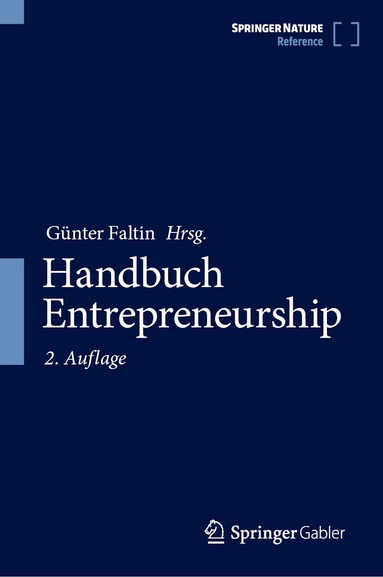 Günter Faltin - Handbuch Entrepreneurship, Inbunden