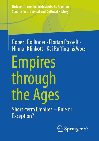 Robert Rollinger, Florian Posselt, Hilmar Klinkott, Kai Ruffing - Empires through the Ages, Häftad
