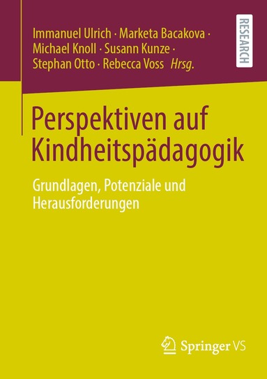 Immanuel Ulrich, Marketa Bacakova, Michael Knoll, Susann Kunze, Stephan Otto, Rebecca Voss - Perspektiven auf Kindheitspädagogik, Häftad