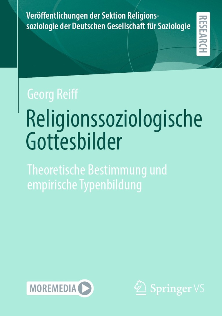Georg Reiff - Religionssoziologische Gottesbilder, Häftad