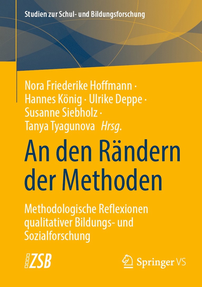 Nora Friederike Hoffmann, Hannes König, Ulrike Deppe, Susanne Siebholz, Tanya Tyagunova - den Rändern der Methoden, Häftad