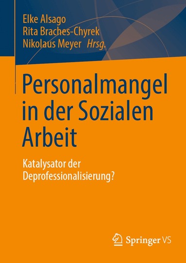 Elke Alsago, Rita Braches-Chyrek, Nikolaus Meyer - Personalmangel in der Sozialen Arbeit, Häftad