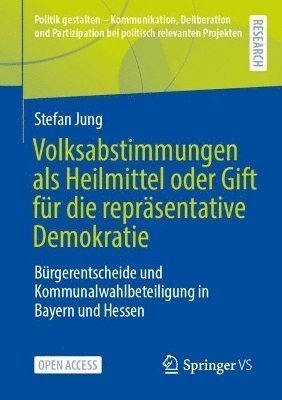 bokomslag Volksabstimmungen als Heilmittel oder Gift für die repräsentative Demokratie