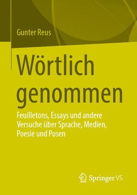 bokomslag Wörtlich genommen