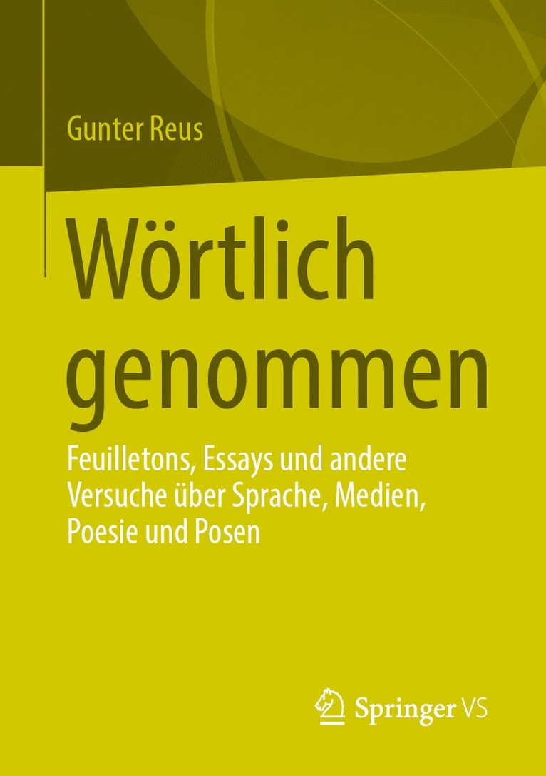 Gunter Reus - Wörtlich genommen, Häftad
