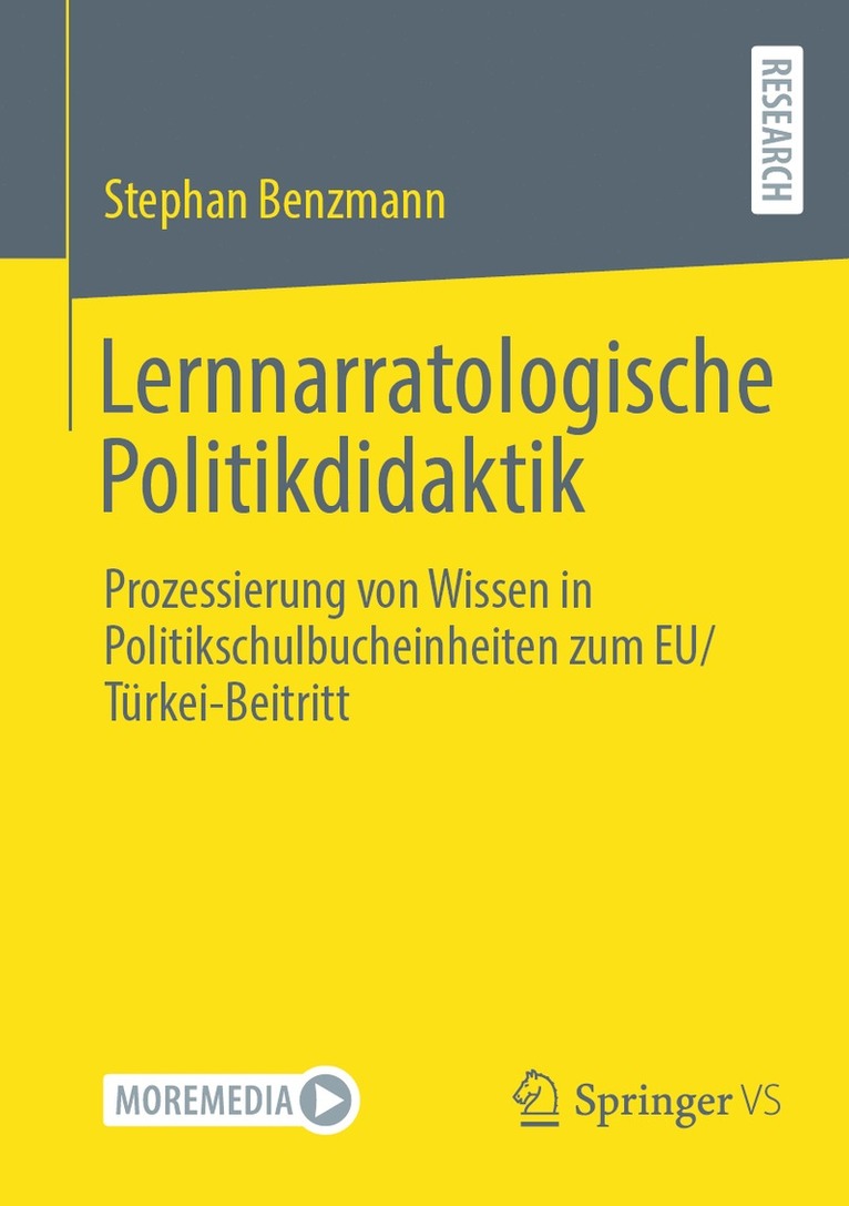 Stephan Benzmann - Lernnarratologische Politikdidaktik, Häftad