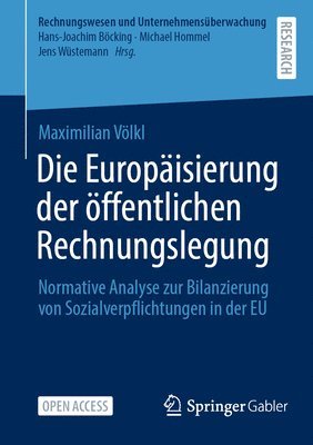 bokomslag Die Europäisierung der öffentlichen Rechnungslegung