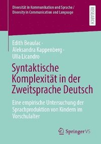 bokomslag Syntaktische Komplexität in der Zweitsprache Deutsch