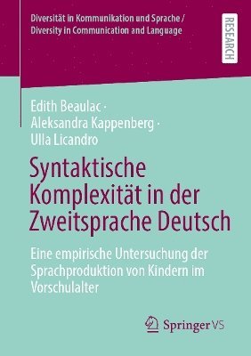 bokomslag Syntaktische Komplexität in der Zweitsprache Deutsch