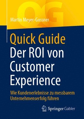 bokomslag Quick Guide Der ROI von Customer Experience