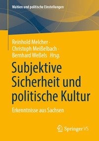bokomslag Subjektive Sicherheit Und Politische Kultur: Erkenntnisse Aus Sachsen