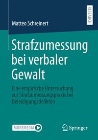 bokomslag Strafzumessung Bei Verbaler Gewalt: Eine Empirische Untersuchung Zur Strafzumessungspraxis Bei Beleidigungsdelikten