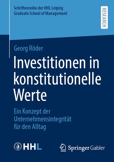Georg Röder - Investitionen in konstitutionelle Werte, Häftad